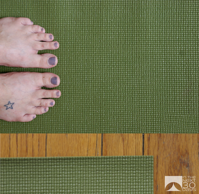Beginner Yoga Feet