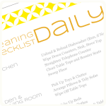 Get Organized Day 9 | Cleaning Checklists Free Printables