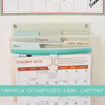 Get Organized Day 7 | New Mail Center