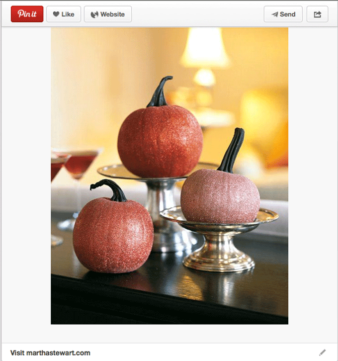 Glittered-Pumpkins-Pin-on-Board