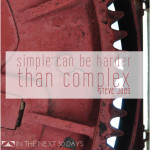Day 9 Simplify | Motivational by Steve Jobs