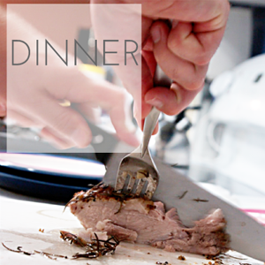 Check out my food-related #30Days dedicated to the planning and eating of dinner.  | In The Next 30 Days