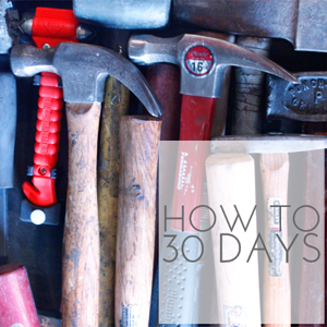 How to set up and be successful in your own #30Days challenges and try something new. | In The Next 30 Days
