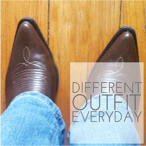 Check out my #30Day challenge to try something new by wearing a different outfit every day. | In The Next 30 Days